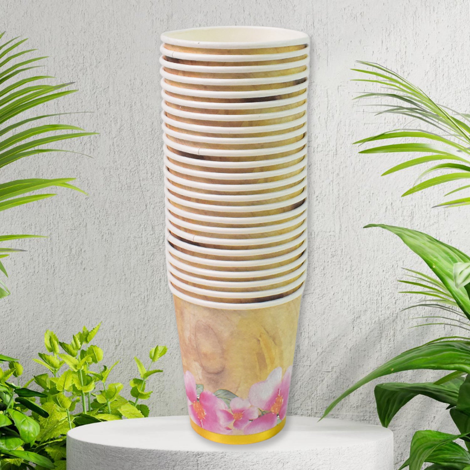 Disposable Paper Cups Disposable Tea Coffee Cups (24 Pcs Set  Mix Color  Design) Disposable Paper Cups Disposable Tea Coffee Cups (24 Pcs Set  Mix Color  Design)